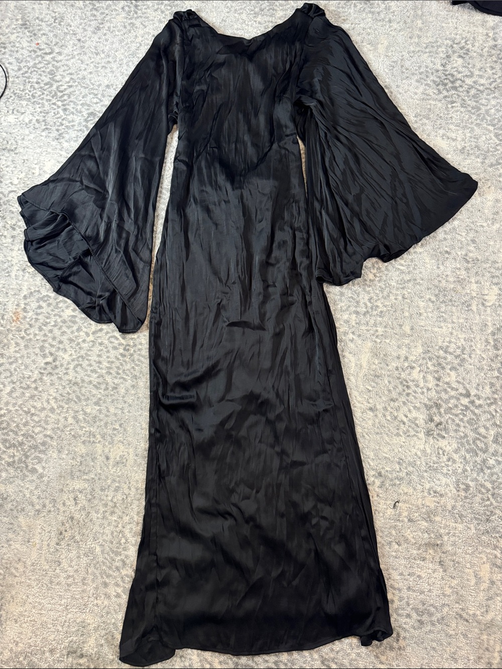 Jluxlabel Black Soft Current Maxi Dress